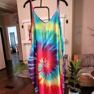 Tie Dye Maxi Dress